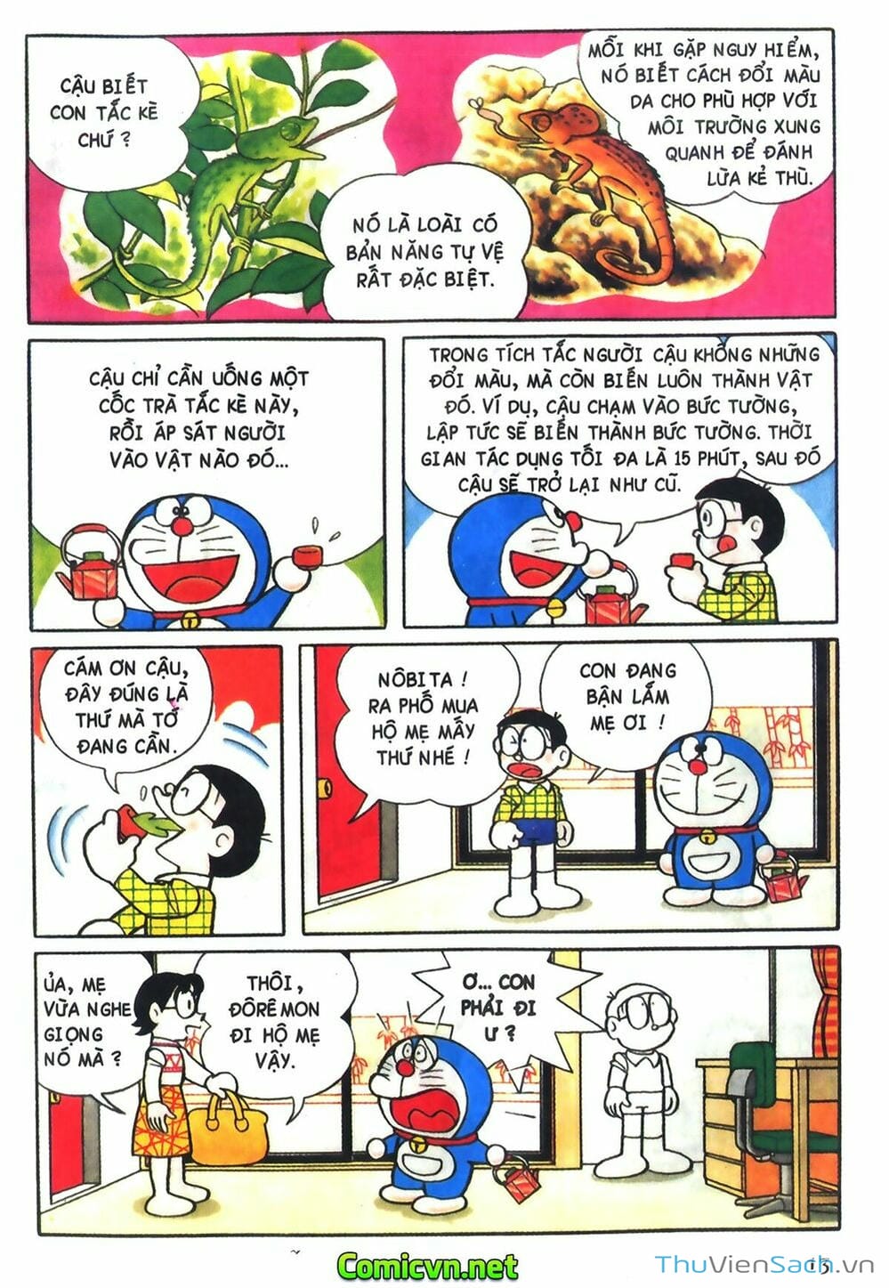 Truyện Tranh Doraemon Màu trang 5