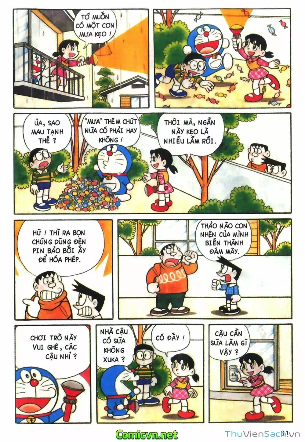 Truyện Tranh Doraemon Màu trang 5