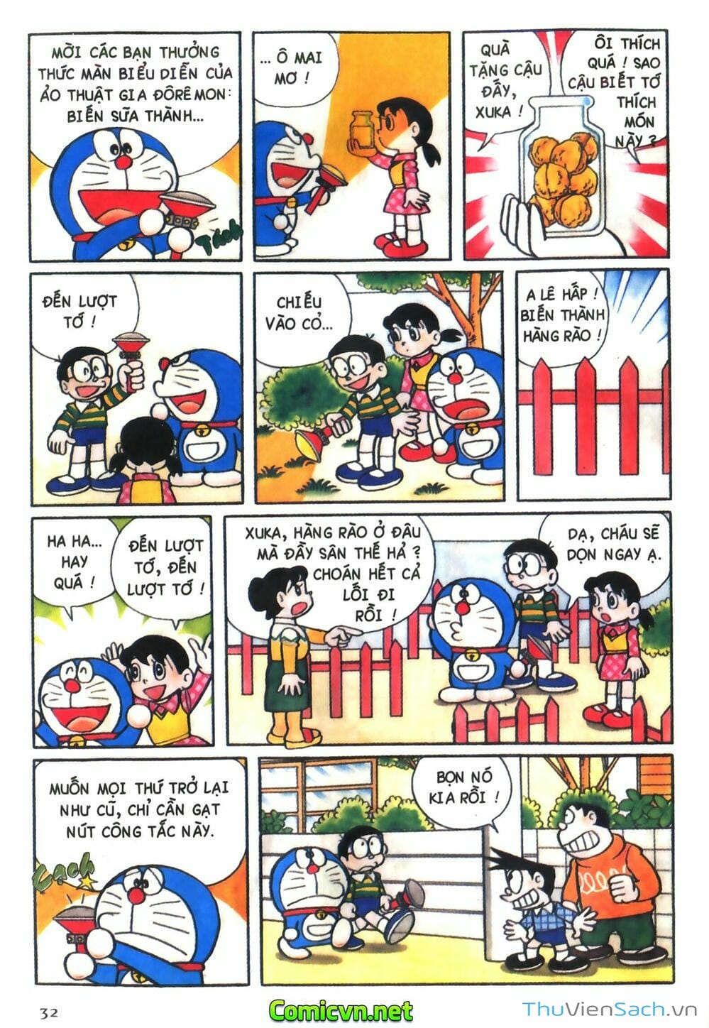 Truyện Tranh Doraemon Màu trang 143