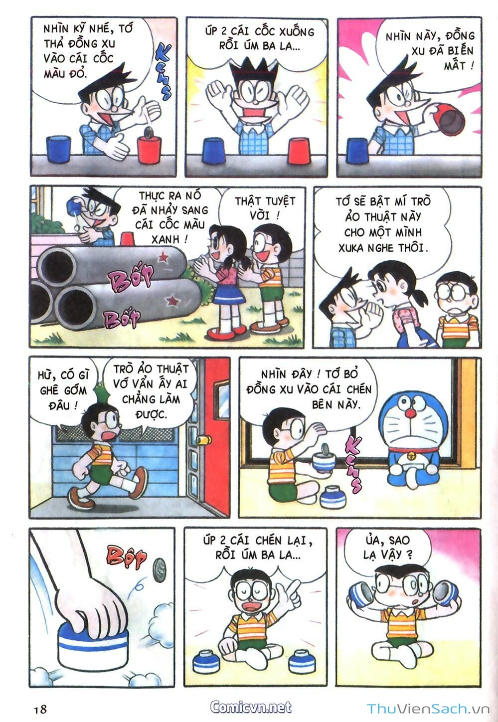 Truyện Tranh Doraemon Màu trang 165