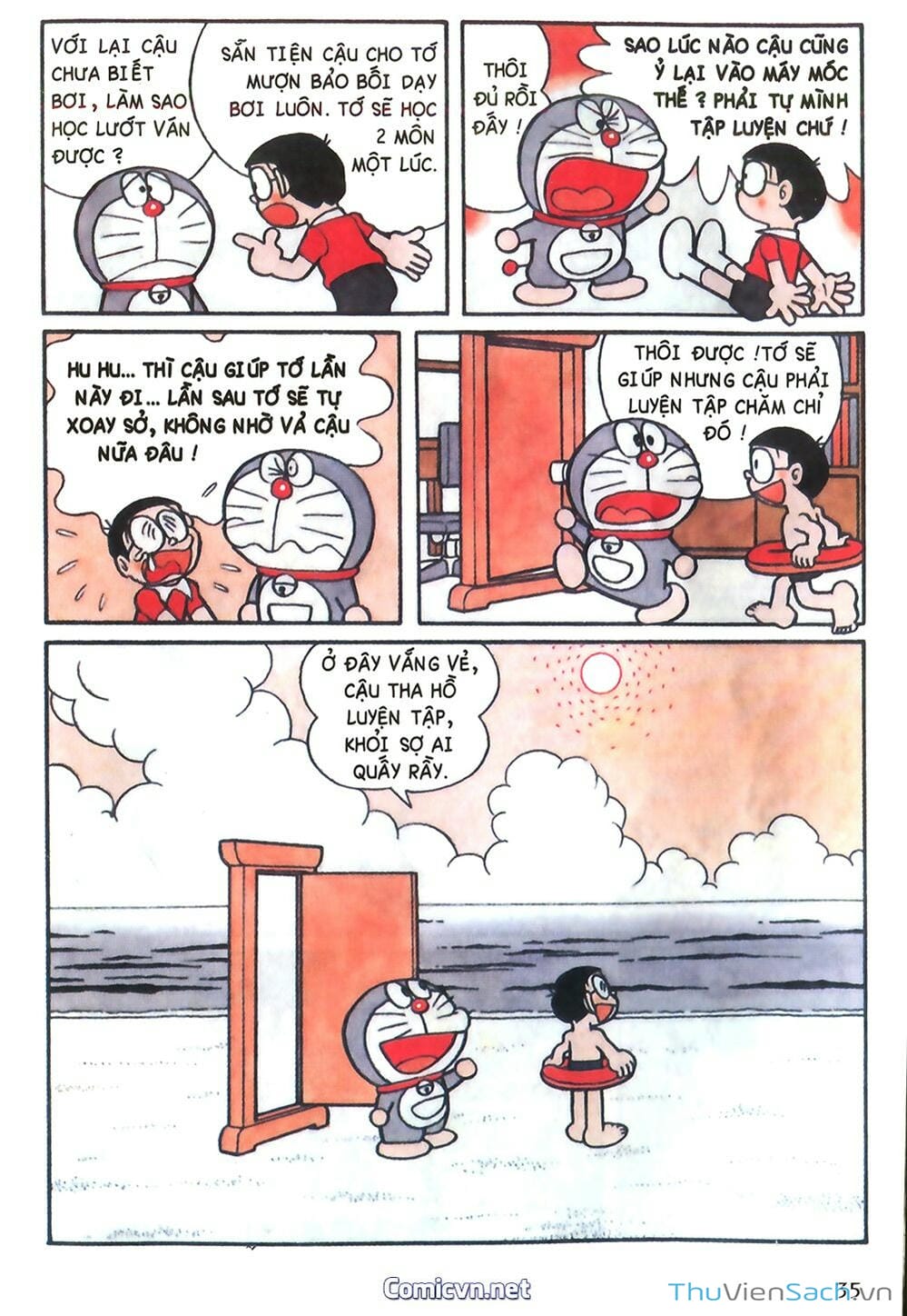 Truyện Tranh Doraemon Màu trang 180