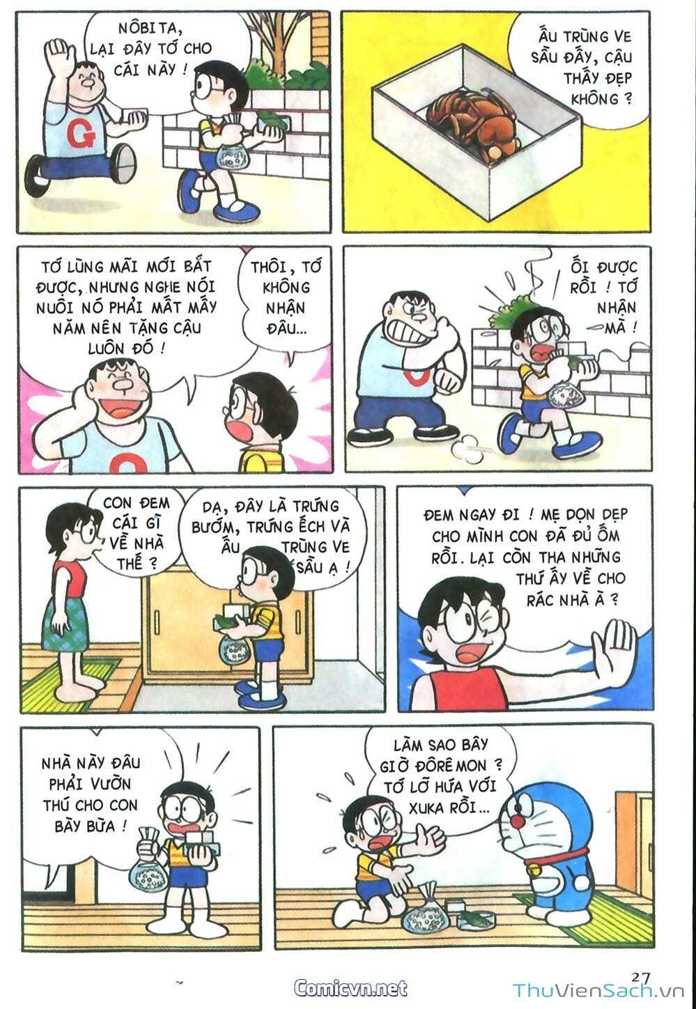 Truyện Tranh Doraemon Màu trang 187