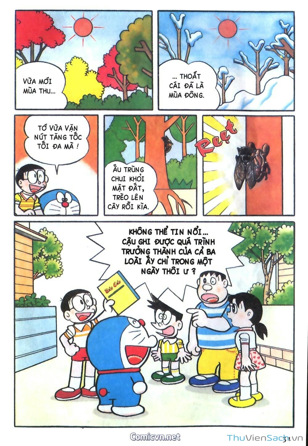 Truyện Tranh Doraemon Màu trang 5