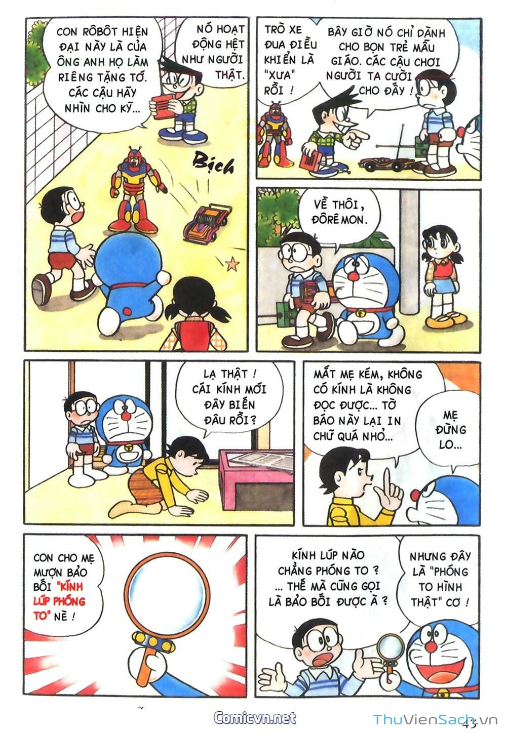 Truyện Tranh Doraemon Màu trang 194