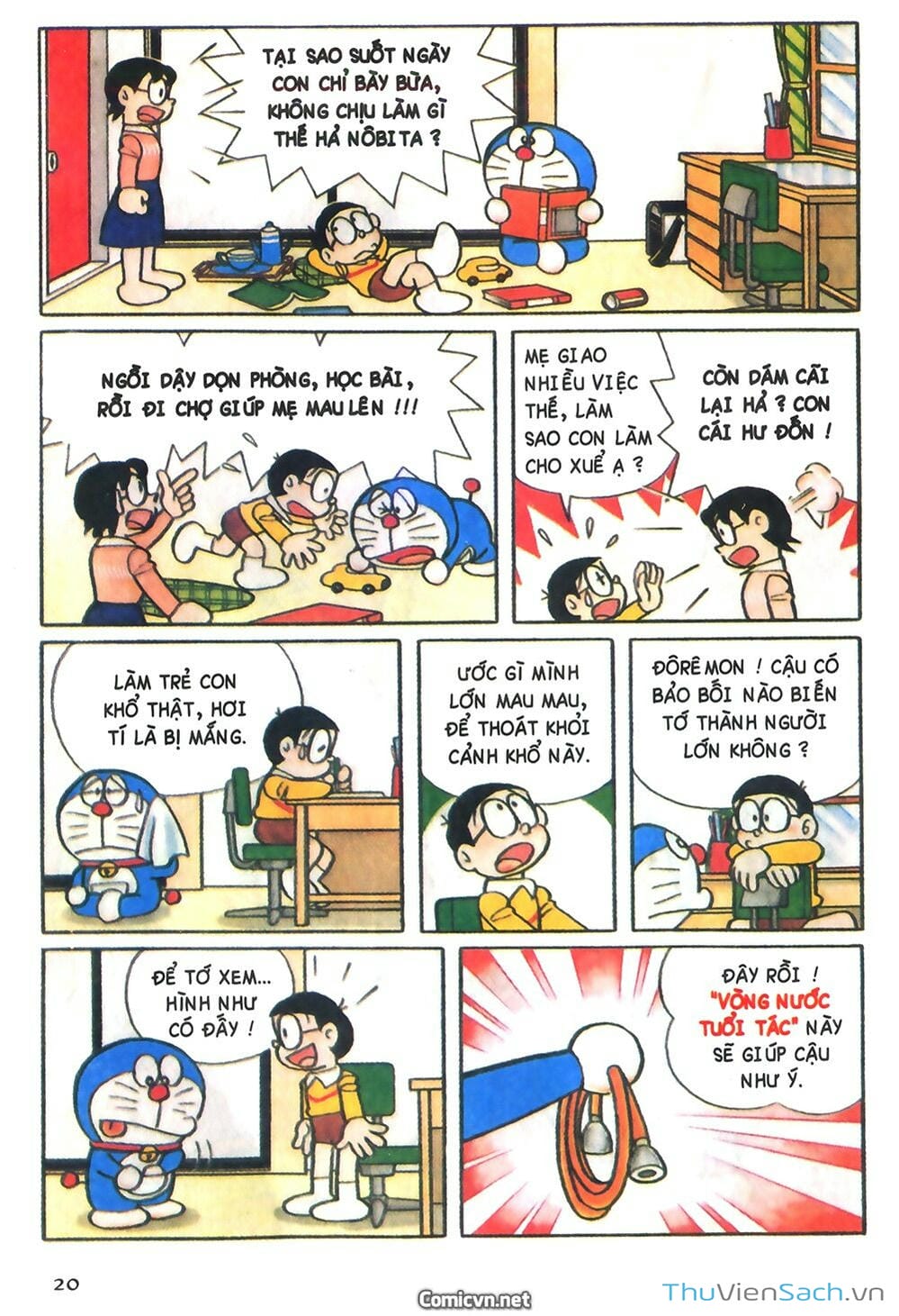 Truyện Tranh Doraemon Màu trang 214