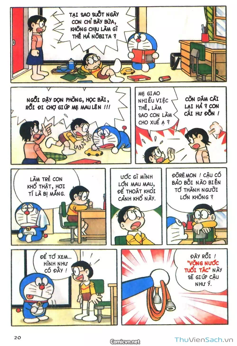 Truyện Tranh Doraemon Màu trang 5