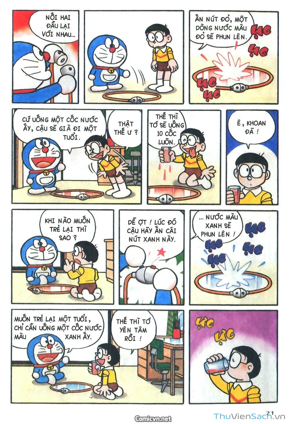 Truyện Tranh Doraemon Màu trang 215