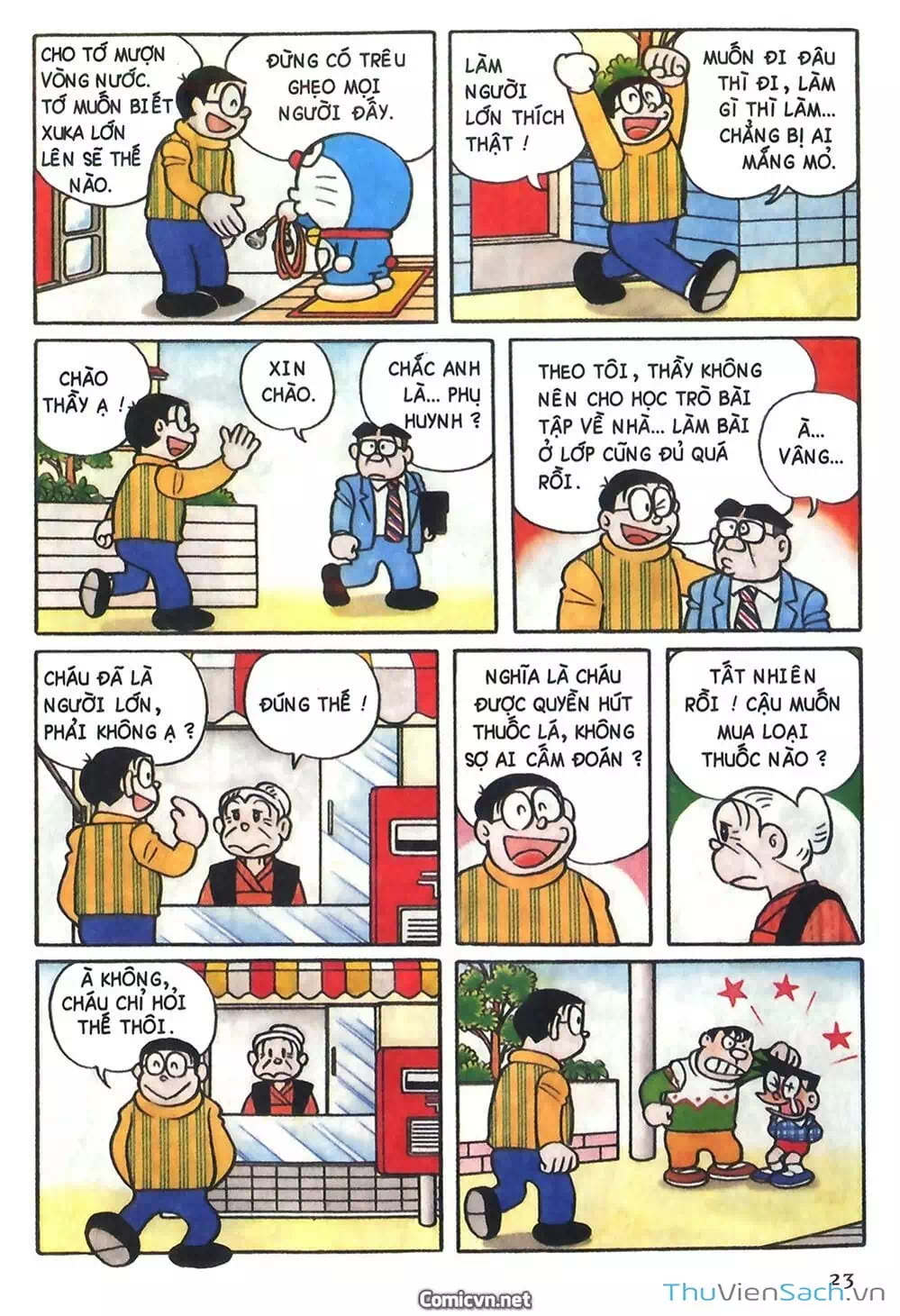 Truyện Tranh Doraemon Màu trang 5