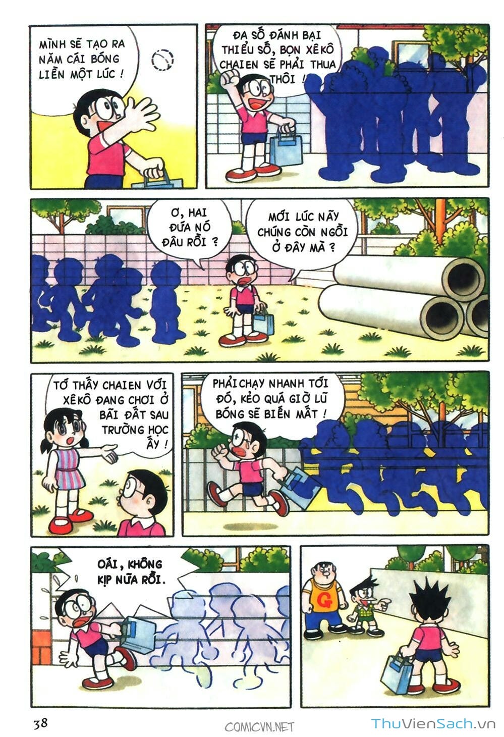 Truyện Tranh Doraemon Màu trang 307