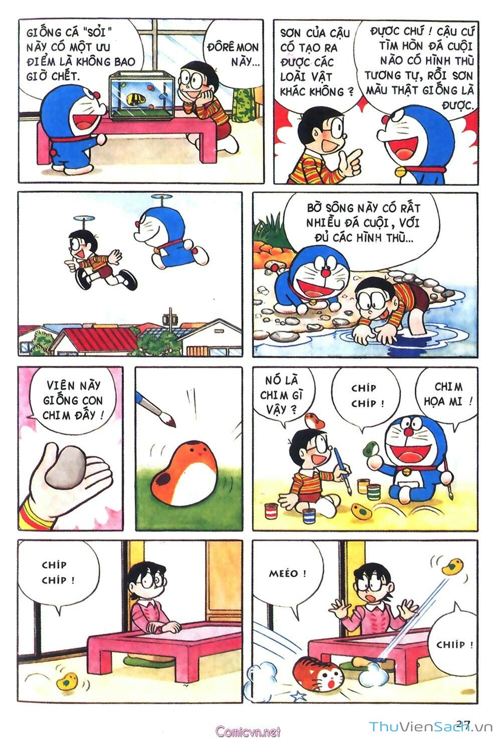 Truyện Tranh Doraemon Màu trang 343