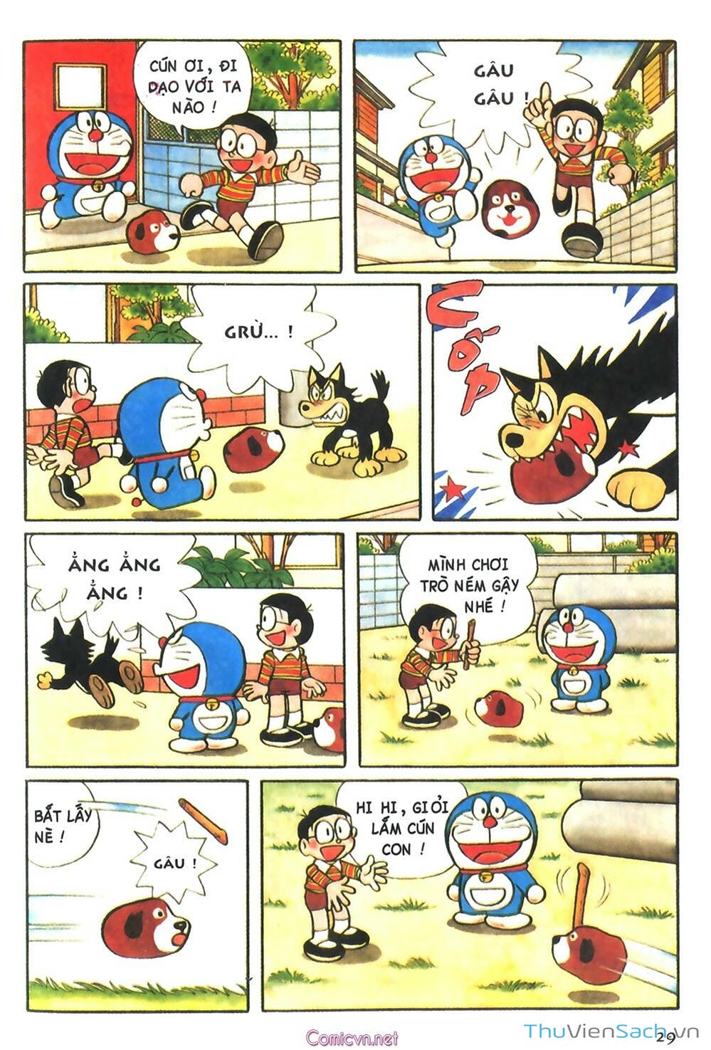 Truyện Tranh Doraemon Màu trang 345