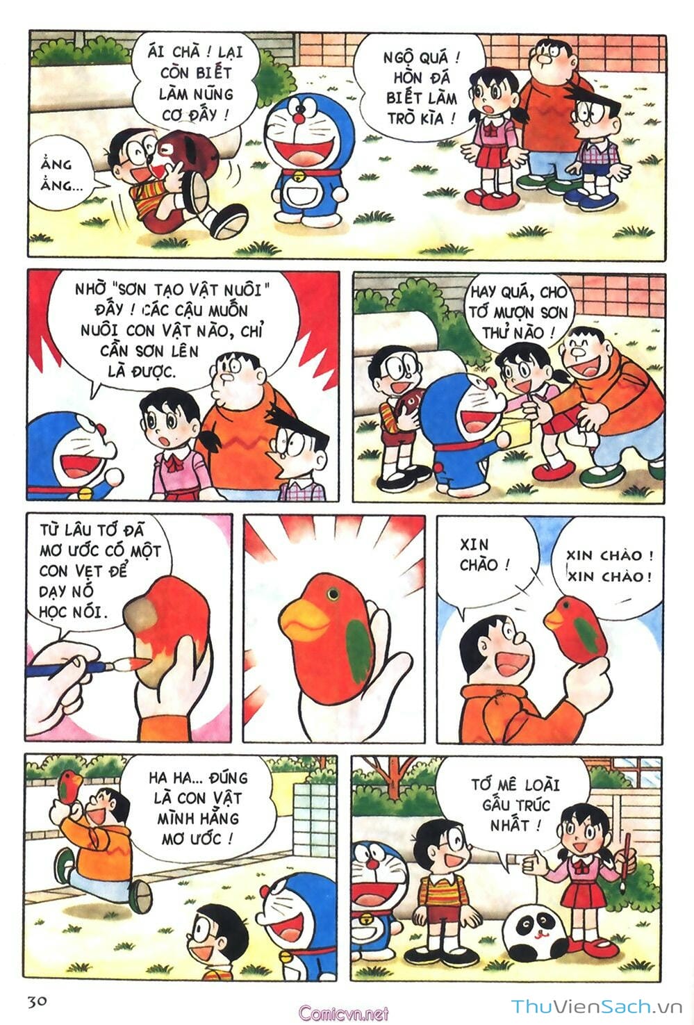 Truyện Tranh Doraemon Màu trang 346