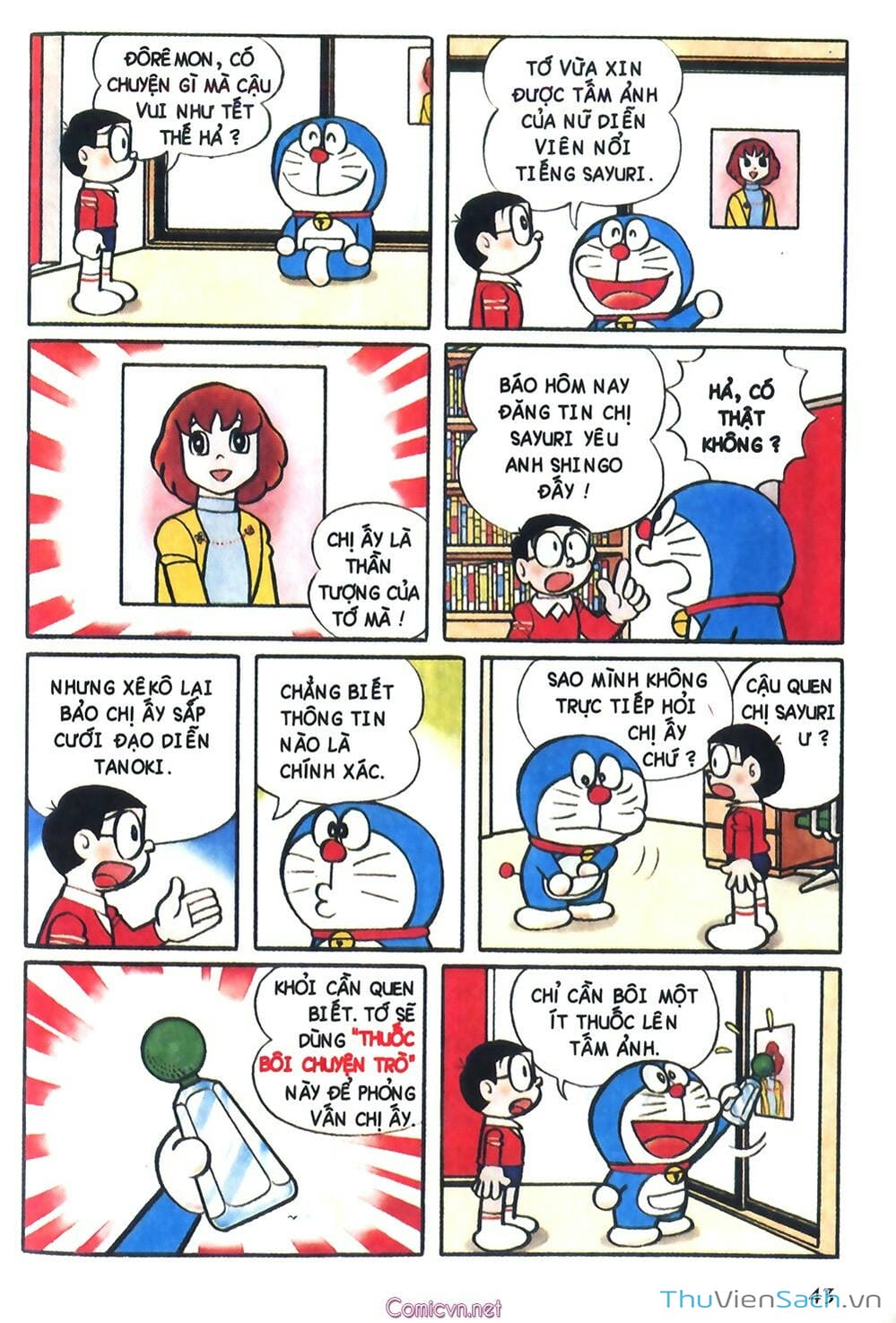 Truyện Tranh Doraemon Màu trang 5