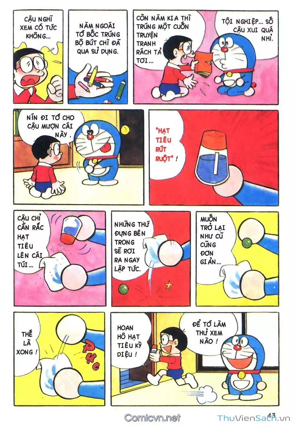 Truyện Tranh Doraemon Màu trang 5