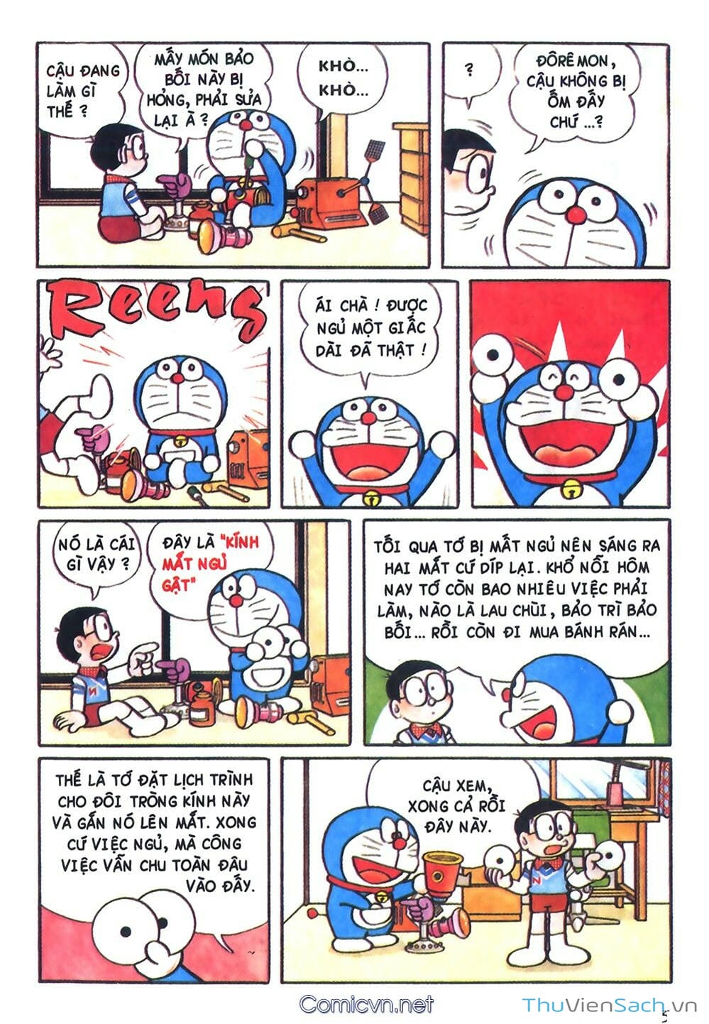 Truyện Tranh Doraemon Màu trang 5