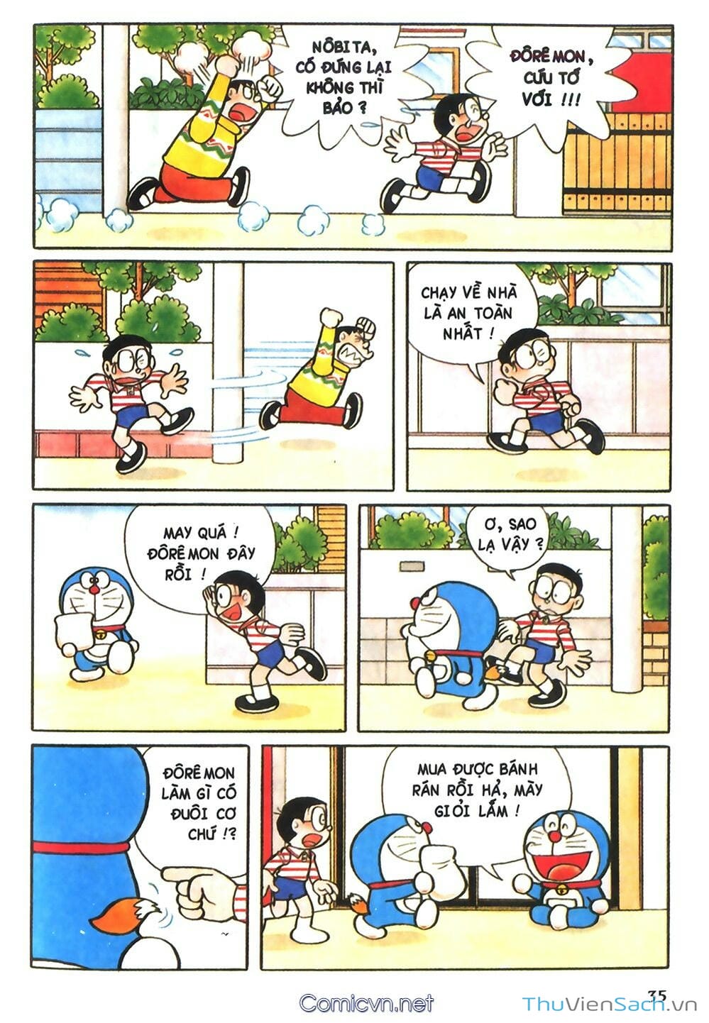 Truyện Tranh Doraemon Màu trang 401