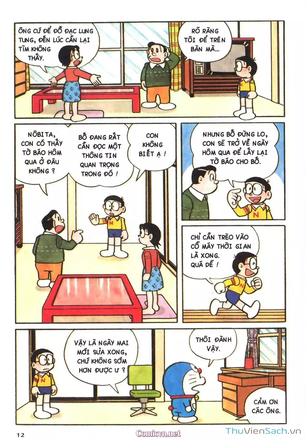 Truyện Tranh Doraemon Màu trang 5