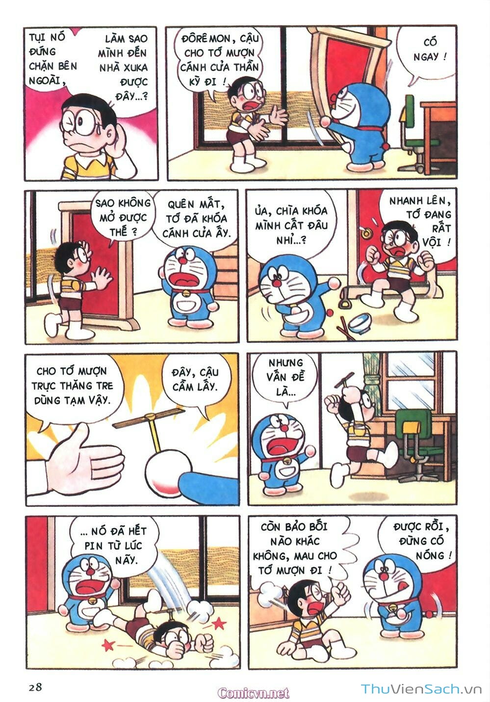 Truyện Tranh Doraemon Màu trang 5