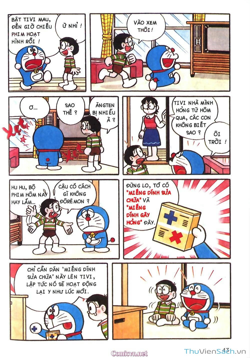 Truyện Tranh Doraemon Màu trang 442