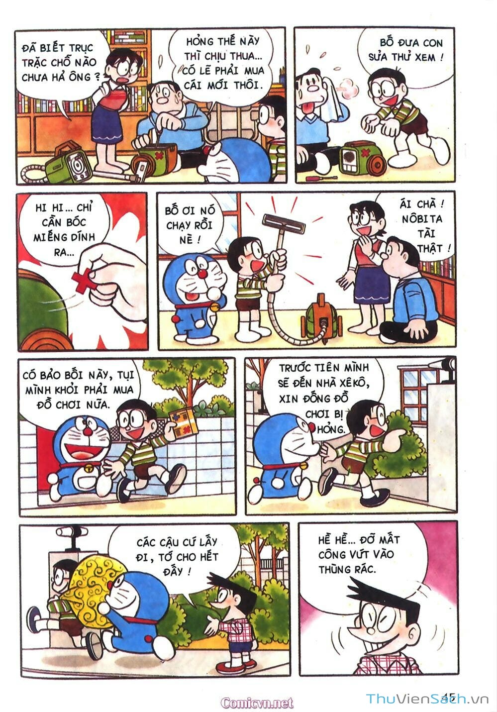 Truyện Tranh Doraemon Màu trang 444