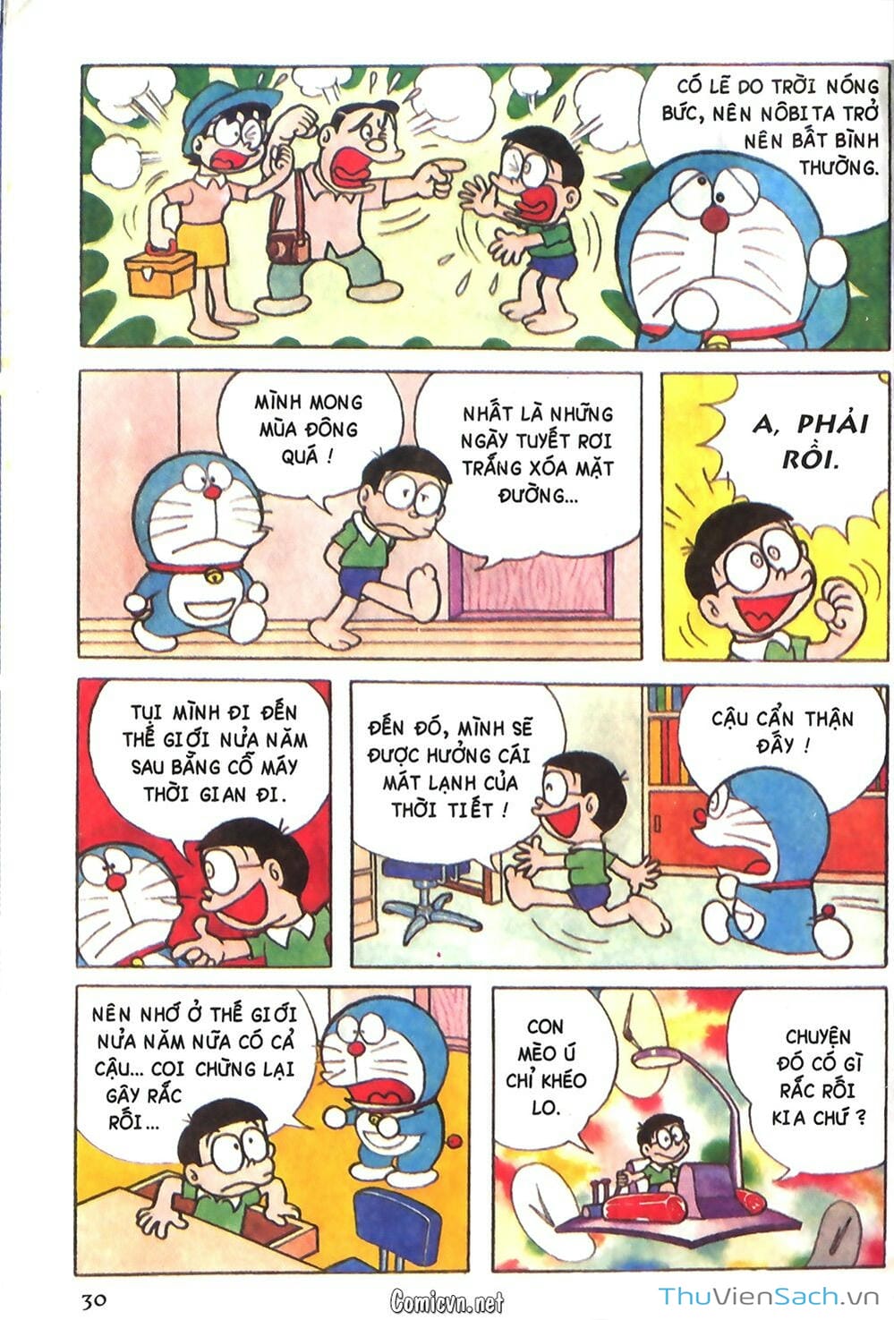 Truyện Tranh Doraemon Màu trang 458