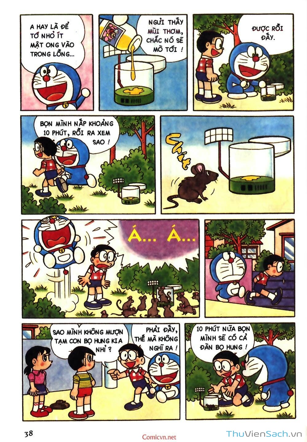 Truyện Tranh Doraemon Màu trang 500