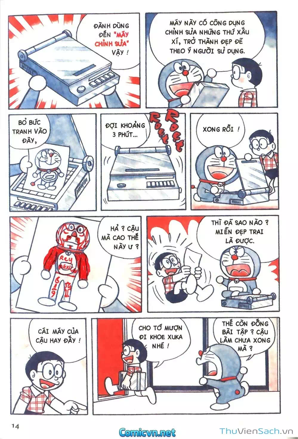 Truyện Tranh Doraemon Màu trang 5