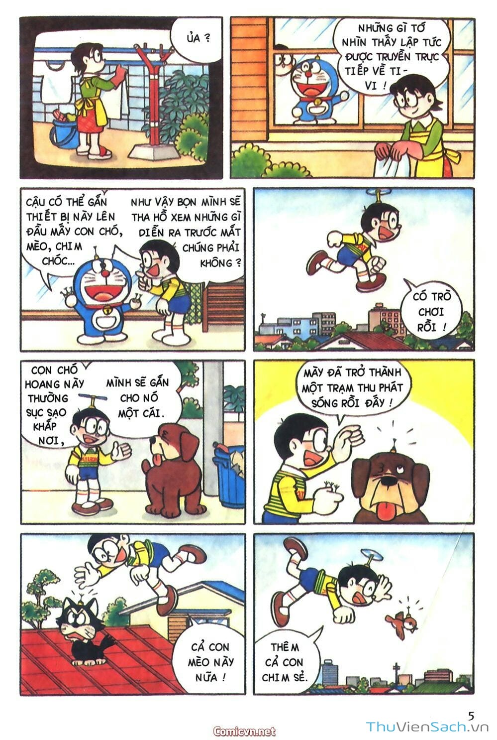Truyện Tranh Doraemon Màu trang 5