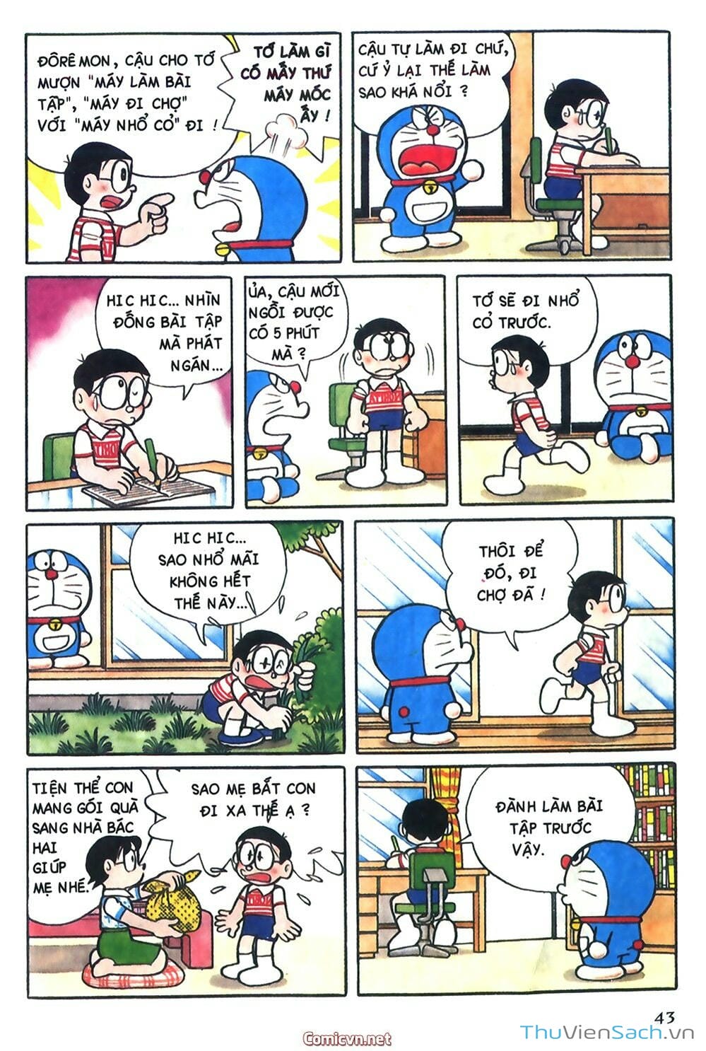 Truyện Tranh Doraemon Màu trang 606