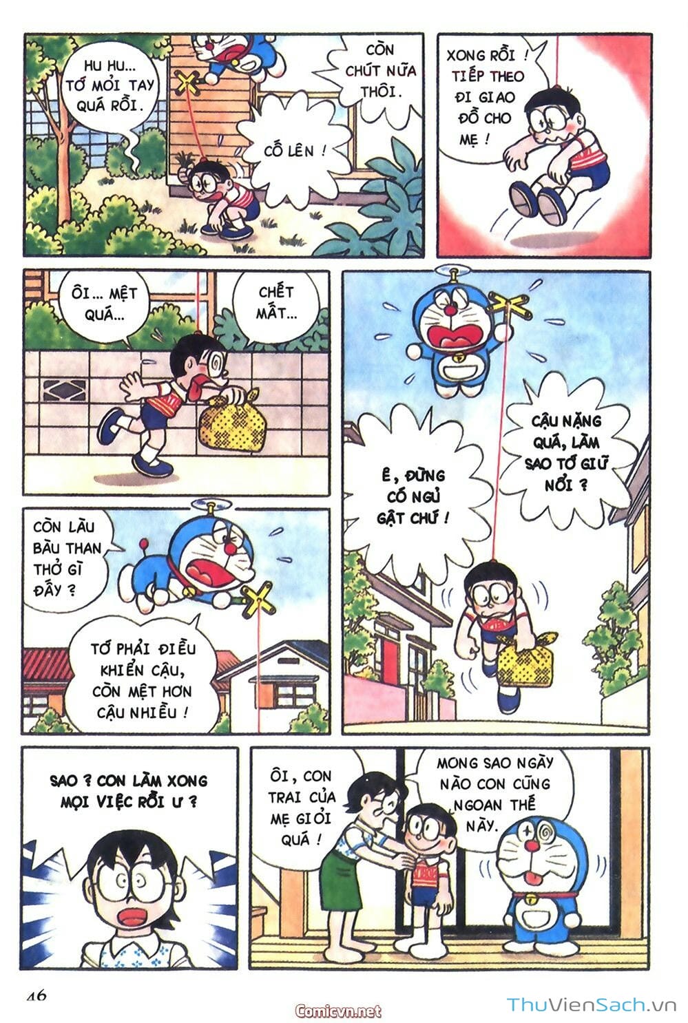 Truyện Tranh Doraemon Màu trang 609