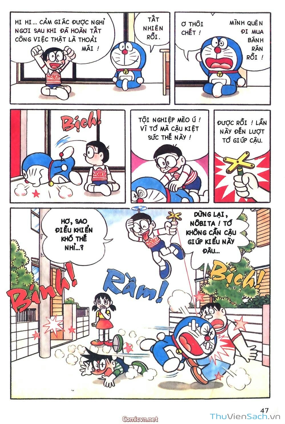 Truyện Tranh Doraemon Màu trang 610