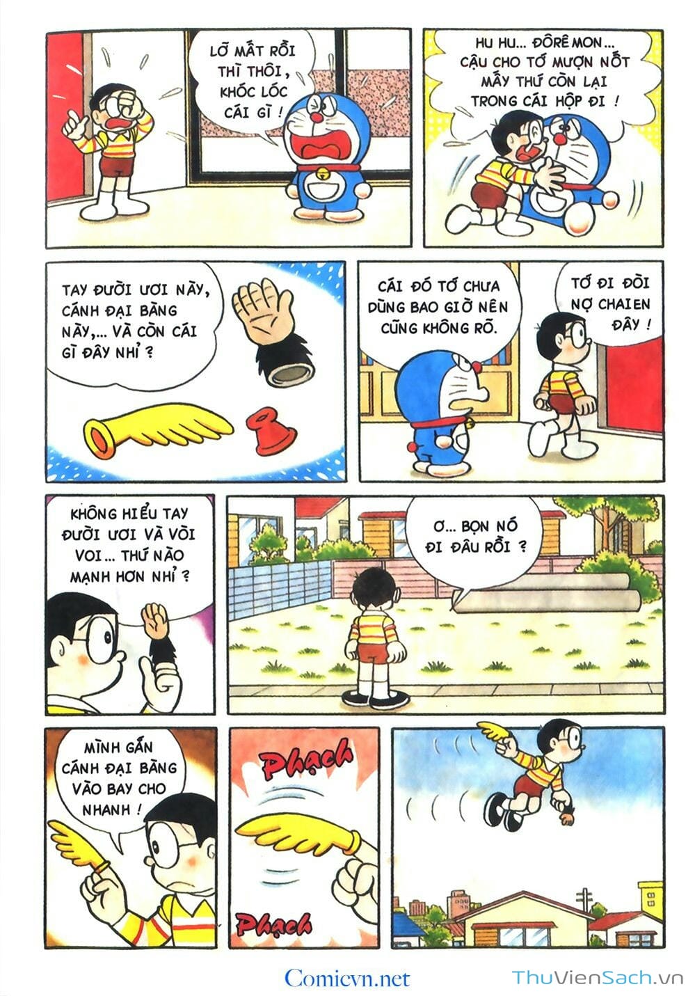 Truyện Tranh Doraemon Màu trang 708