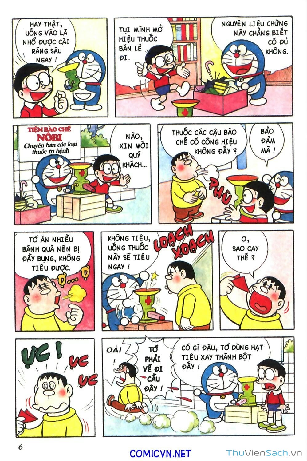 Truyện Tranh Doraemon Màu trang 714