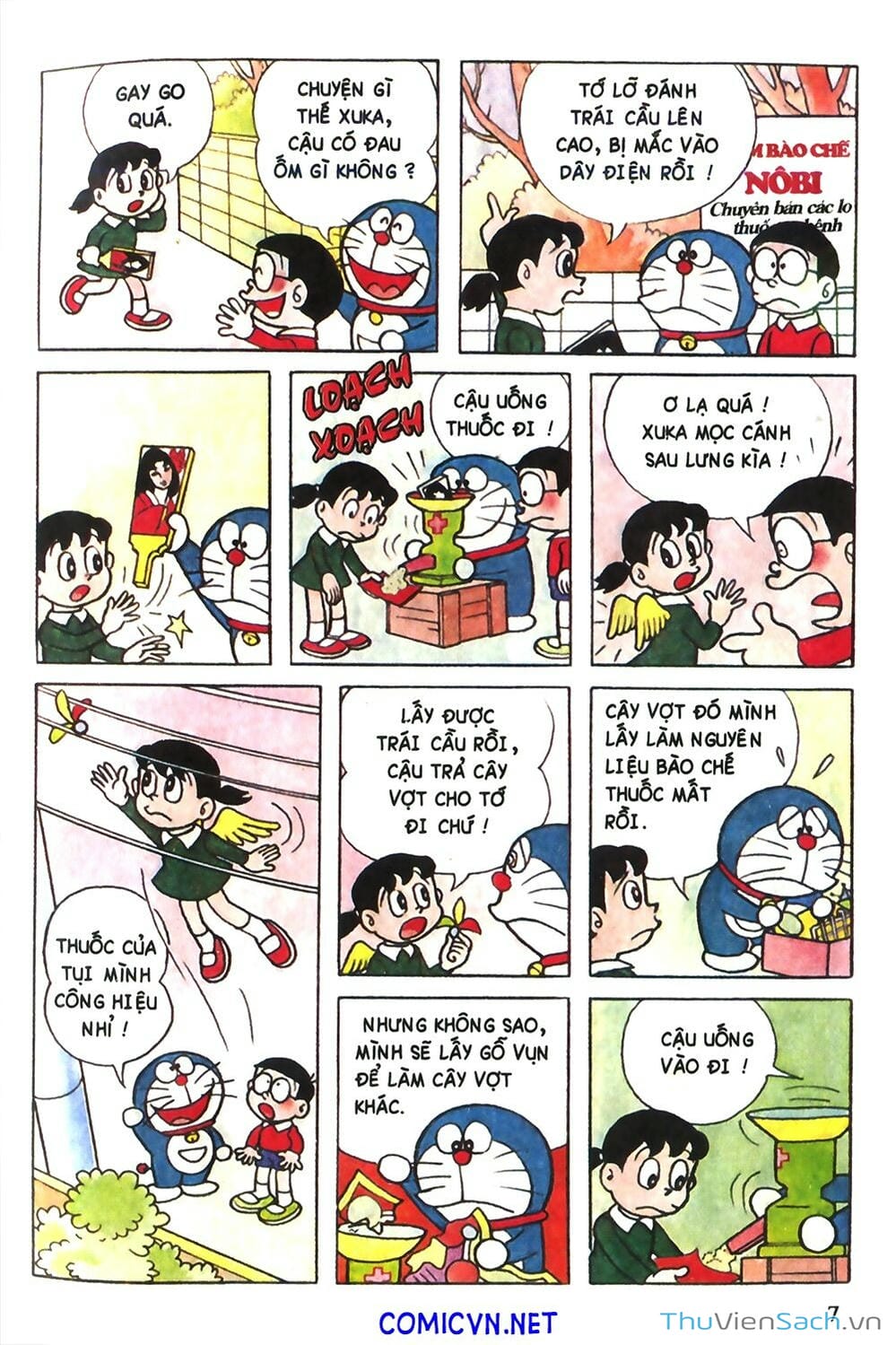 Truyện Tranh Doraemon Màu trang 715