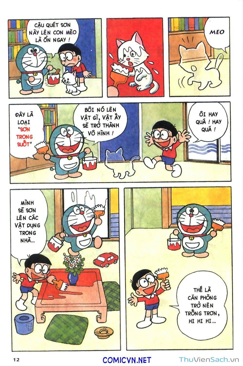 Truyện Tranh Doraemon Màu trang 720