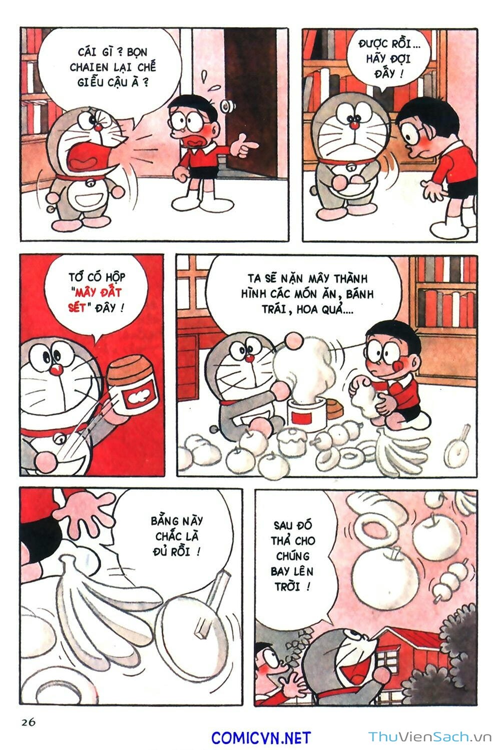 Truyện Tranh Doraemon Màu trang 734