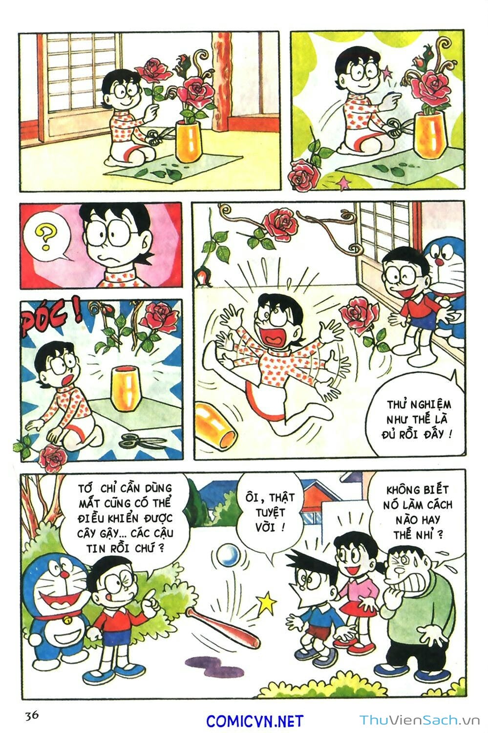 Truyện Tranh Doraemon Màu trang 744