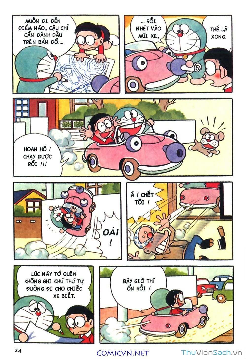 Truyện Tranh Doraemon Màu trang 769