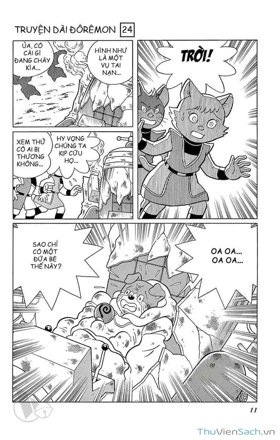 Truyện Tranh Doraemon: Nôbita Ở Vương Quốc Chó Mèo trang 11