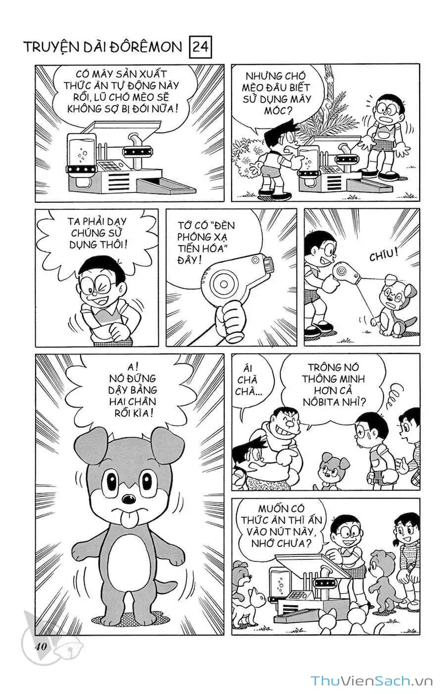 Truyện Tranh Doraemon: Nôbita Ở Vương Quốc Chó Mèo trang 11