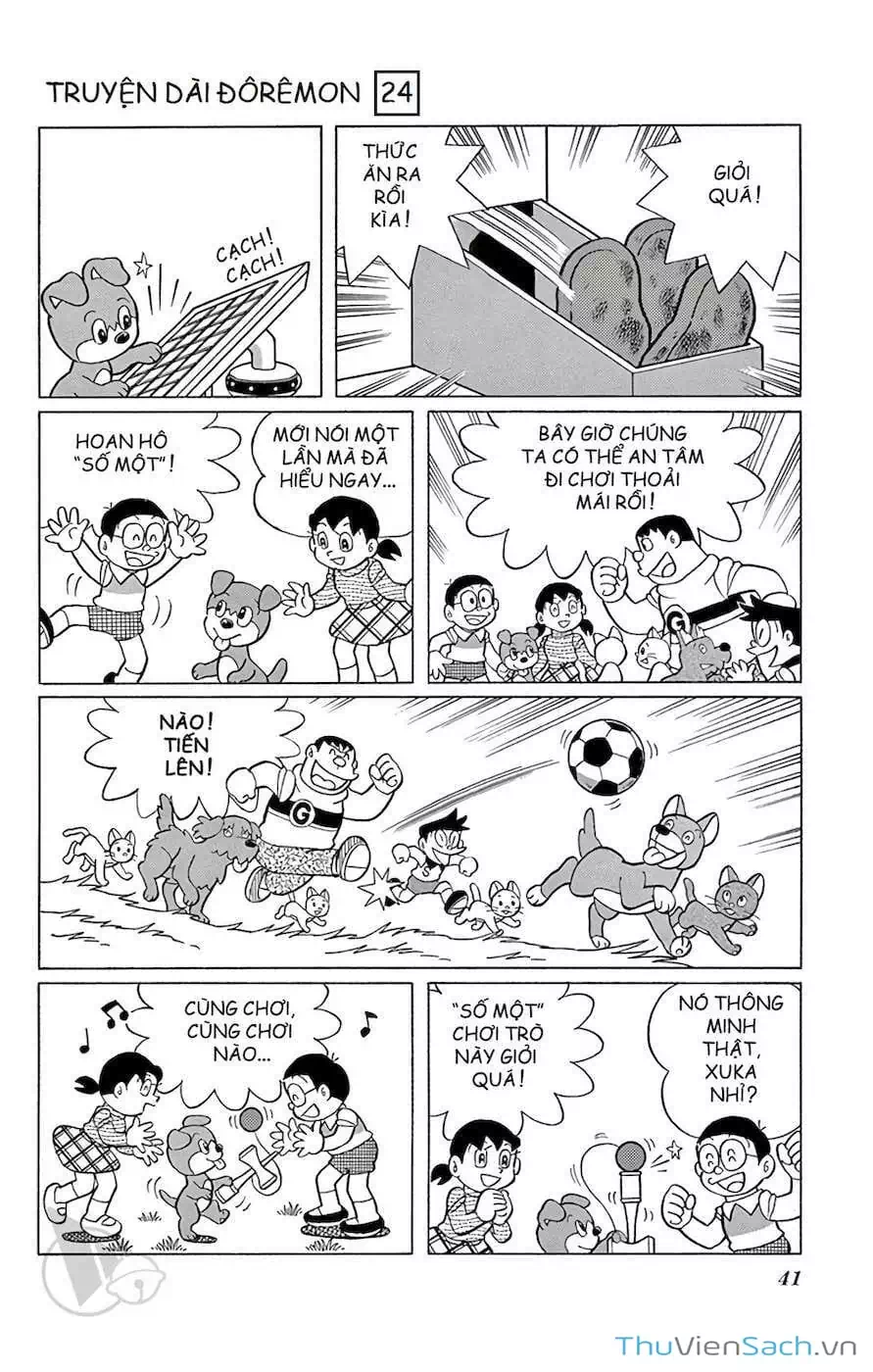 Truyện Tranh Doraemon: Nôbita Ở Vương Quốc Chó Mèo trang 11