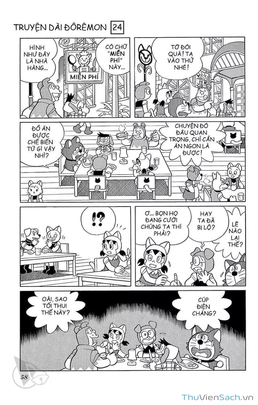 Truyện Tranh Doraemon: Nôbita Ở Vương Quốc Chó Mèo trang 11