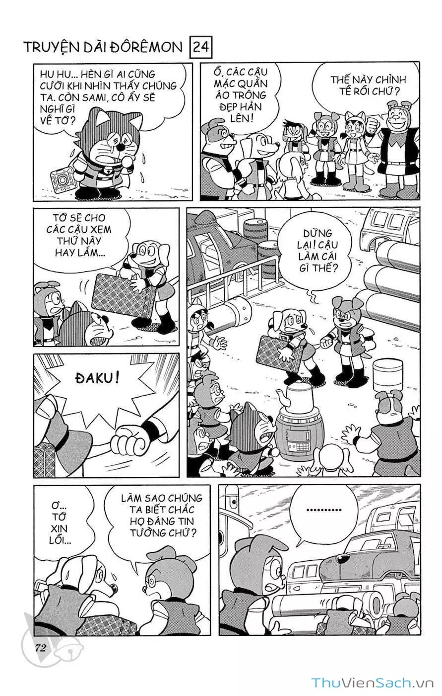 Truyện Tranh Doraemon: Nôbita Ở Vương Quốc Chó Mèo trang 11