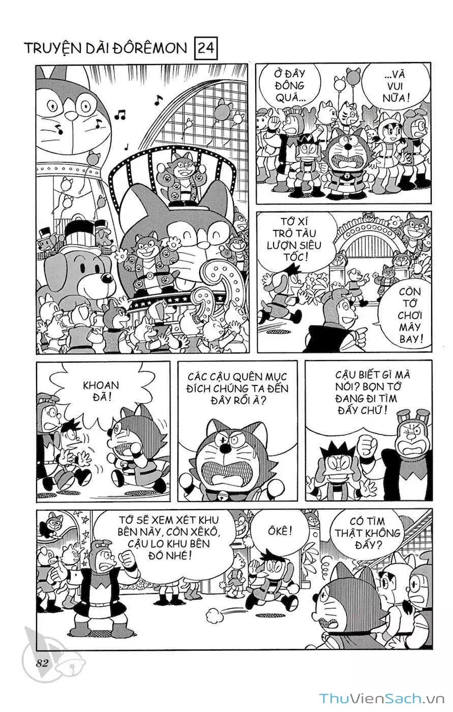 Truyện Tranh Doraemon: Nôbita Ở Vương Quốc Chó Mèo trang 11