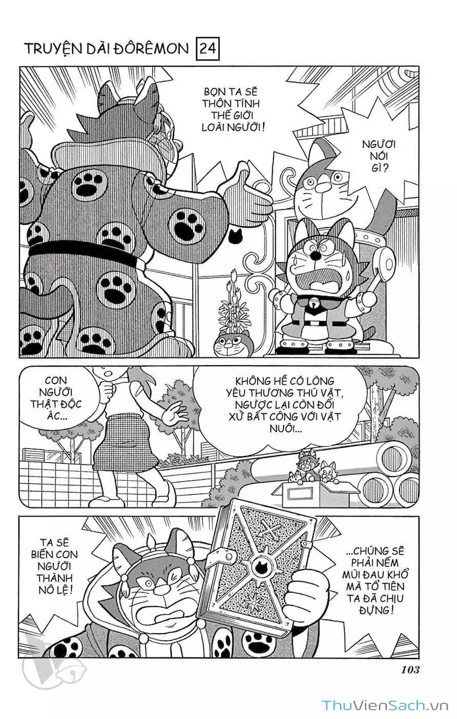 Truyện Tranh Doraemon: Nôbita Ở Vương Quốc Chó Mèo trang 11