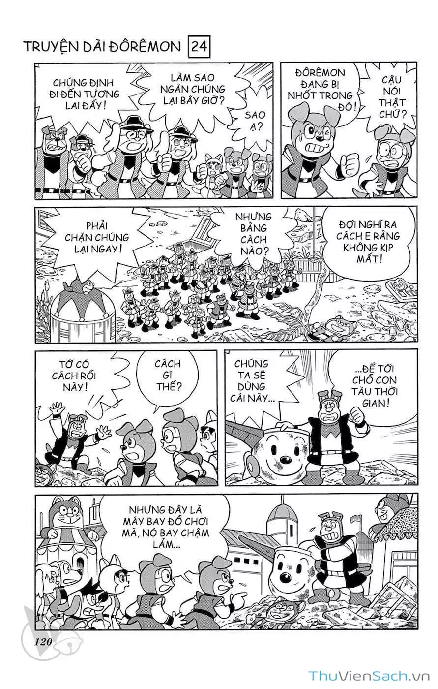 Truyện Tranh Doraemon: Nôbita Ở Vương Quốc Chó Mèo trang 11