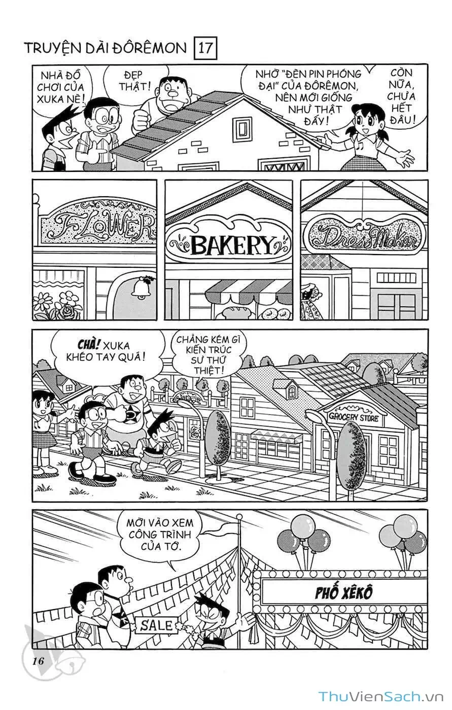 Truyện Tranh Doraemon: Thành Phố Thú Nhồi Bông trang 11
