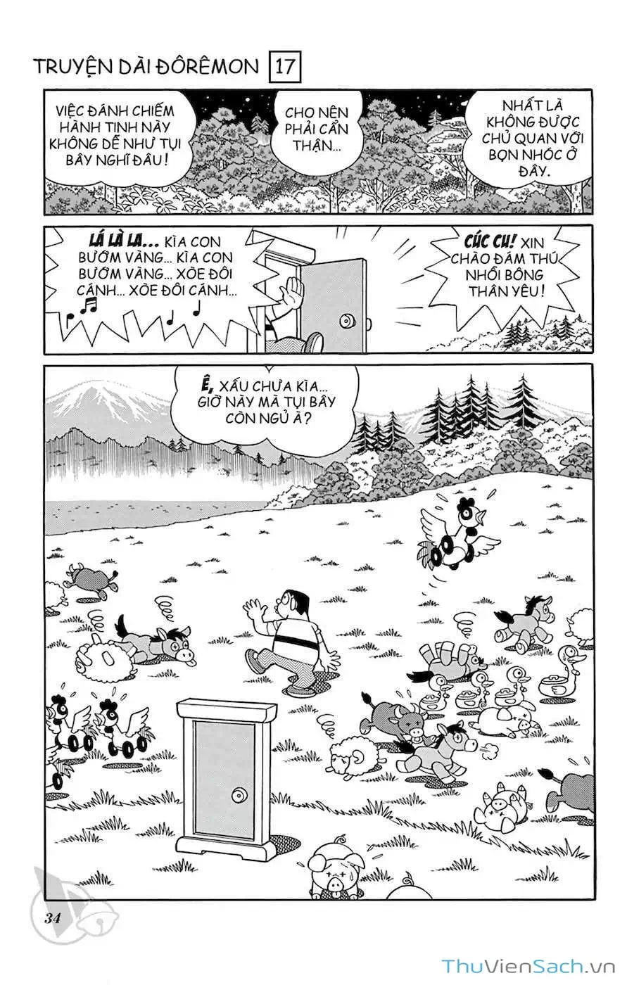Truyện Tranh Doraemon: Thành Phố Thú Nhồi Bông trang 11