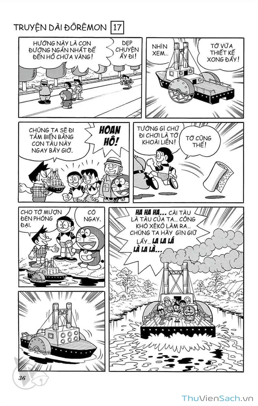 Truyện Tranh Doraemon: Thành Phố Thú Nhồi Bông trang 11