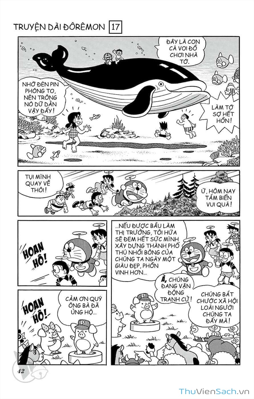 Truyện Tranh Doraemon: Thành Phố Thú Nhồi Bông trang 11